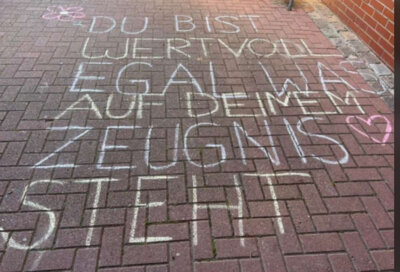 Du bist wertvoll: Zeugnisausgabe an der Marienschule