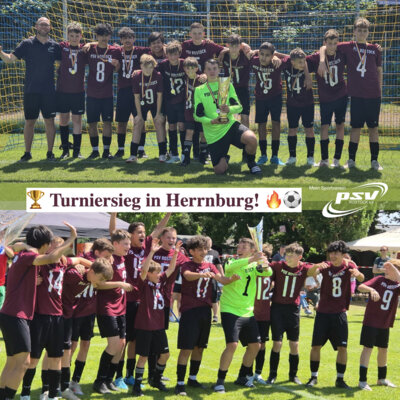 🏆 Turniersieg in Herrnburg! ⚽ (Bild vergrößern)