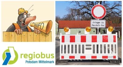 Foto zur Meldung: UPDATE zur Sperrung des Bahnüberganges in Borkheide