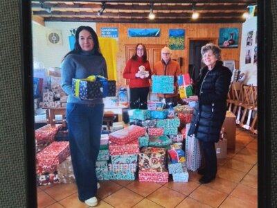 Unterstützung für Kinder in der Ukraine – Bürgerstiftung Kelkheim hilft mit Weihnachtspäckchen (Bild vergr&ouml;&szlig;ern)