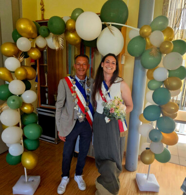 Foto zur Meldung: Treffsicher und gut gelaunt: Die neuen Schützenkönige der Schützengilde Borgwedel-Stexwig stehen fest