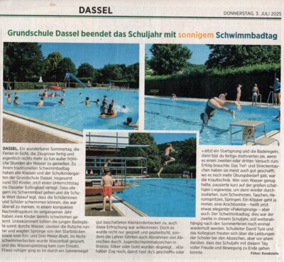 Schwimmfest 01.07.2025