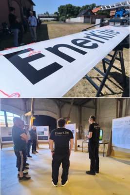 Innovatives Flugwindenergieprojekt vorgestellt – Brandenburger Start-Up EnerKite präsentiert zukunftsweisende Technologie in Thöringswerder
