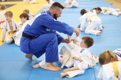 Master Class Training mit Judo-Star Lukáš Krpálek. (Bild vergrößern)