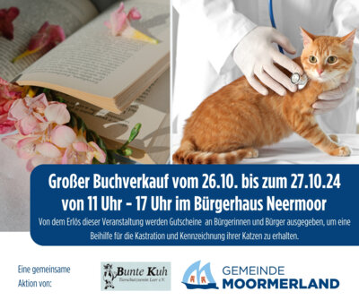 Großer Buchverkauf (Bild vergr&ouml;&szlig;ern)