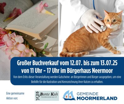 Großer Buchverkauf