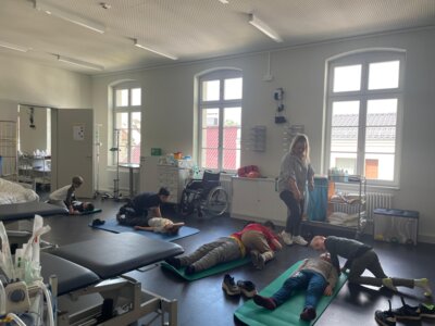 Klasse 2b: Erste Hilfe Kurs