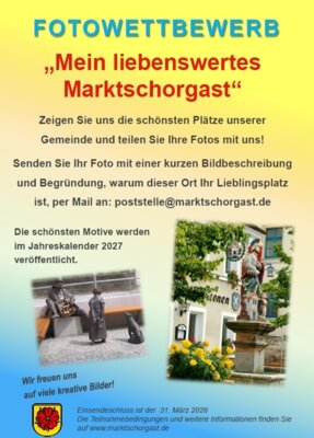 Fotowettbewerb „Mein liebenswertes Marktschorgast“