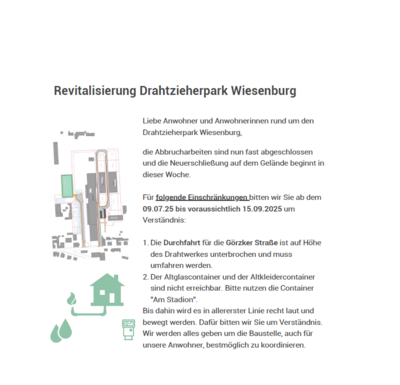 Revitalisierung Drahtzieherpark Wiesenburg (Bild vergrößern)