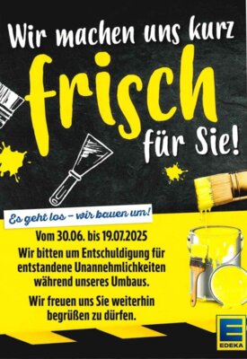 Edeka-Umbau