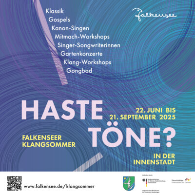 Haste Töne? - Falkenseer Klangsommer 2025 | Musik mitten in der Stadt – erlebbar, hörbar, fühlbar