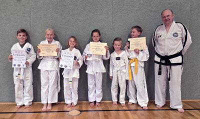 Meldung: Letzte Prüfung bei der Taekwon-Do Abteilung vor den Sommerferien