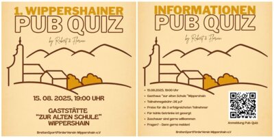 Pub Quiz - 15.08.2025