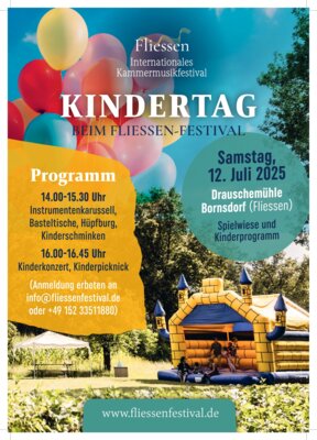 Kinderprogramm zum Fliessen Kammermusikfestival (Bild vergrößern)