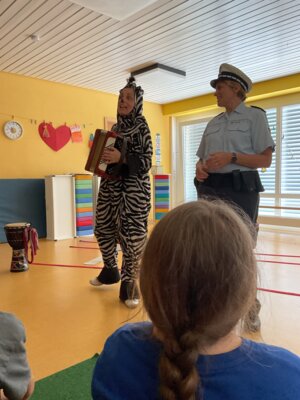 Meldung: Verkehrserziehung im Kindergarten Hegelstrasse und Kinderhaus Löwenzahn