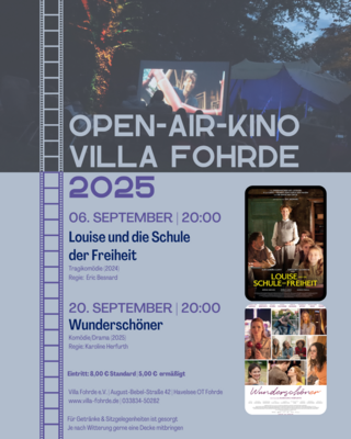 Open-Air-Kino im September