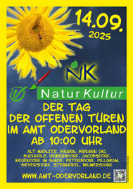 Willkommen zu NaturKultur im Amt Odervorland