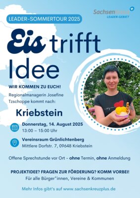 Einladung zur LEADER-Sommertour durchs SachsenKreuz+