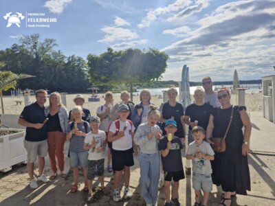 Ausflug der Düpower Jugendfeuerwehr zum Beginn der Sommerferien