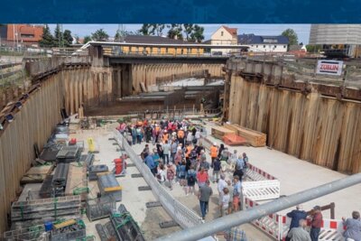 Tag der offenen Baustelle am Nordkopf begeistert mit Einblicken, Familienfest und Lübbenauer Engagement (Bild vergrößern)