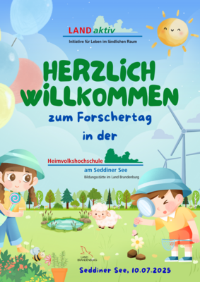 Forschertag am Seddiner See - ein Volltreffer! (Bild vergr&ouml;&szlig;ern)