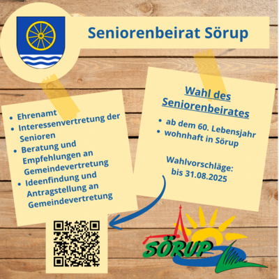 Wahlvorschlag Seniorenbeirat Sörup