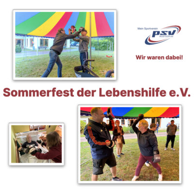 Sommerfest der Lebenshilfe e.V. – Wir waren dabei! �