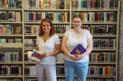 Mitarbeiterinnen der Bibliothek (Bild vergrößern)