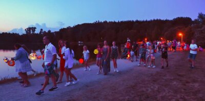 Lampionfest lockt an den Noswendeler See
