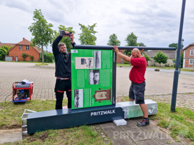 Meldung: Touristische Wegweiser für die Ortsteile: Start in Falkenhagen