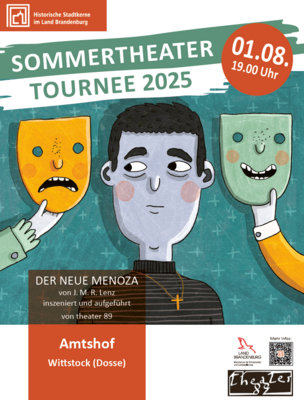 Sommertheater 2025 zeigt Klassiker „Der neue Menoza“ im Amtshof