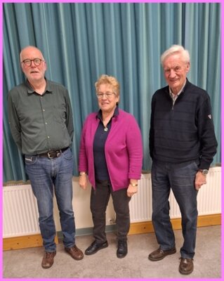Auf dem Foto  von links: Thomas Simon, Gabi Schröder und Hans-Josef Roolf (Bild vergr&ouml;&szlig;ern)