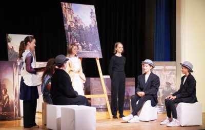 Ein wahrer Kunst-Genuss: das Kulturschul-Projekt der Hölderlin-Grundschule mit der HLG