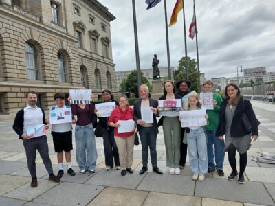 Petition zur Schulwegsicherheit übergeben!