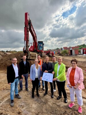 Foto zur Meldung: ECO PORT Süd: Erschließung gestartet
