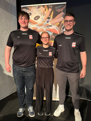 Unsere 3 Jugendsprecher*innen (Bild vergrößern)