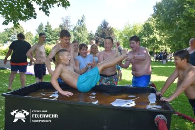 Foto zur Meldung: Sommerfest der Jugendfeuerwehren in Perleberg: ein unvergesslicher Tag