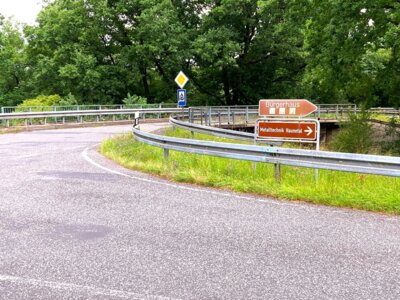 Bauarbeiten an Bahnbrücke bei Rhina verschoben (Bild vergr&ouml;&szlig;ern)