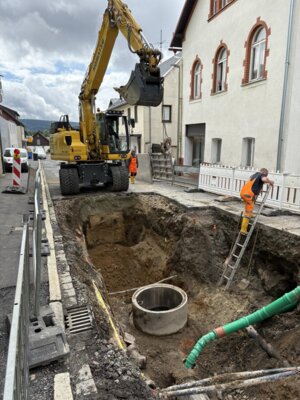 Baumaßnahme Gablonzer Straße