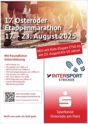 Etappenmarathon 17. - 23.08.2025 (Bild vergr&ouml;&szlig;ern)