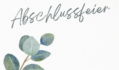 Abschlussfeier der Abschlussklassen