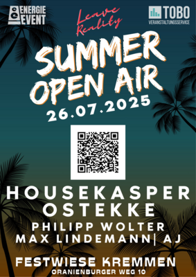 Meldung: Summer Open Air am 26. Juli 25 im Oranienburger Weg