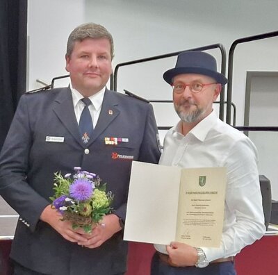 Benjamin Christ erneut zum stellvertretenden Stadtwehrführer benannt