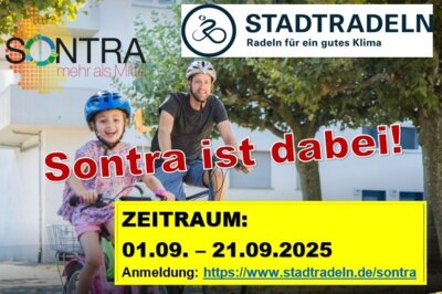 Sontra ist dabei - radel auch du mit! (Bild vergrößern)
