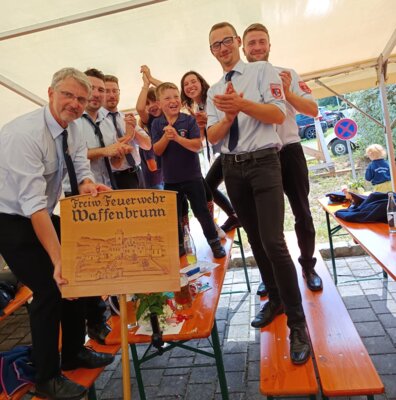 Meldung: Tragkraftspritzensegnung der FF Obernried