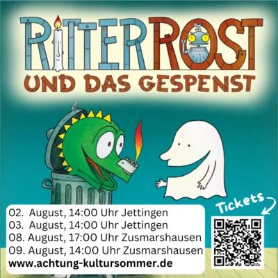 Ritter Rost macht sich bereit für ein schaurig-schönes neues Abenteuer (Bild vergrößern)