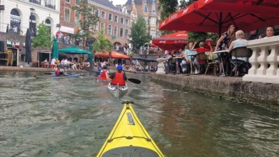 Oberhausener Kanu-Verein von 1028 e.v. unterwegs auf den Wasserstraßen von Utrecht (Bild vergrößern)