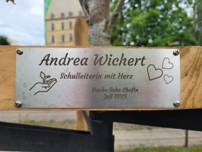 DANKE Frau Wichert - unsere Schulleiterin mit Herz