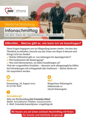 Herzliche Einladung zum Infonachmittag (Bild vergr&ouml;&szlig;ern)