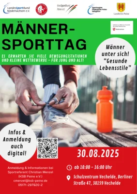 Männersporttag am 30. August 2025 – Sei dabei!